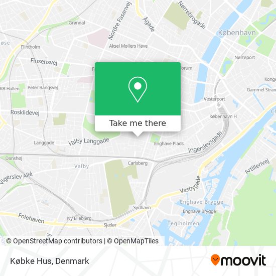 Købke Hus map
