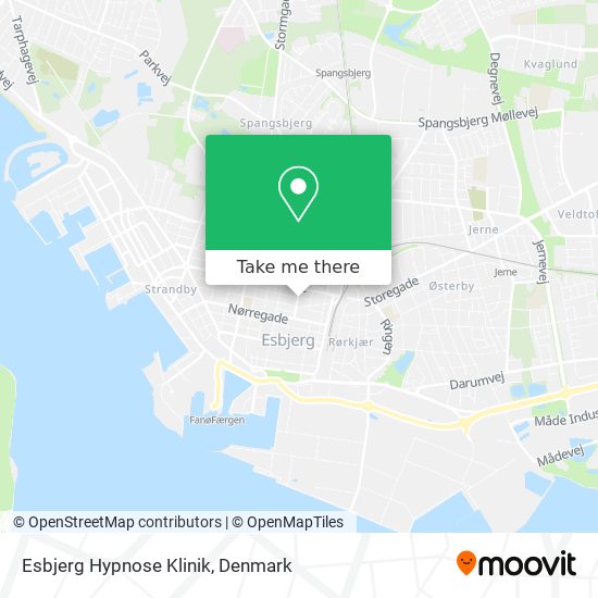Esbjerg Hypnose Klinik map