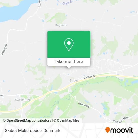 Skibet Makerspace map