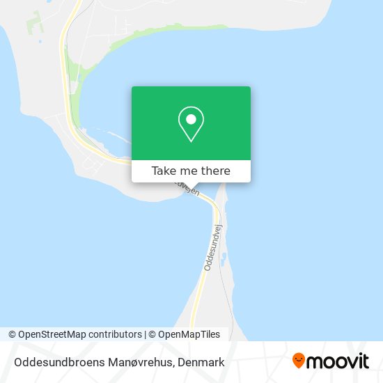 Oddesundbroens Manøvrehus map