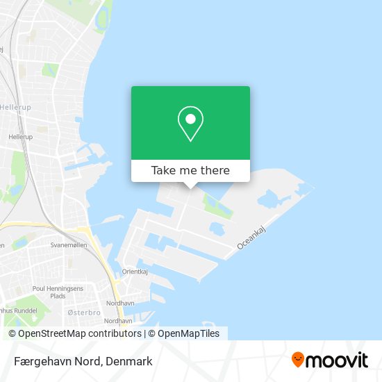 Færgehavn Nord map