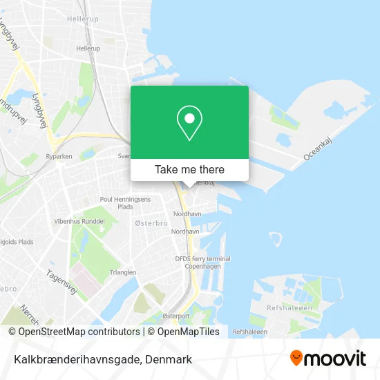 Kalkbrænderihavnsgade map