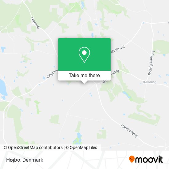 Højbo map