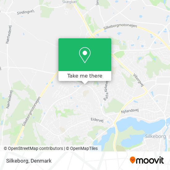 Silkeborg map