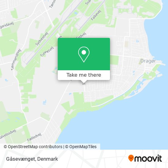 Gåsevænget map