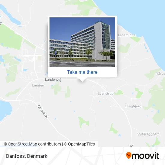 Danfoss map