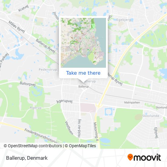 Ballerup map