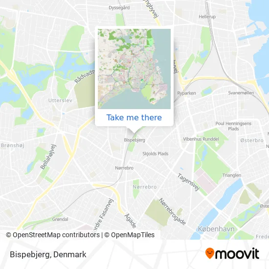 Bispebjerg map