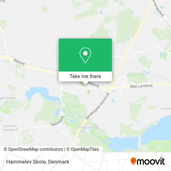 Hammelev Skole map