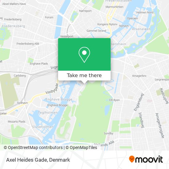 Axel Heides Gade map