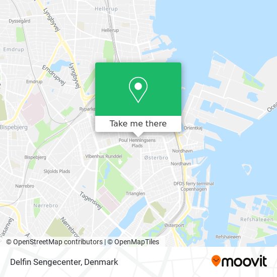 Delfin Sengecenter map