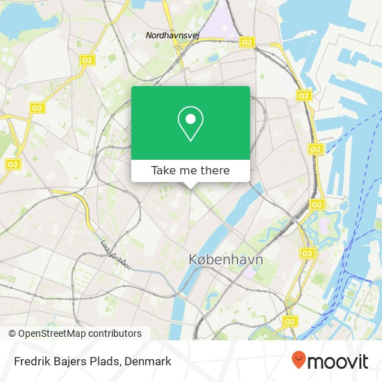 Fredrik Bajers Plads map