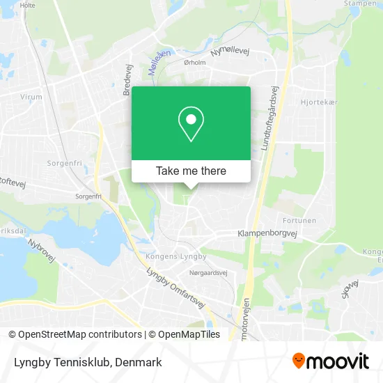 Lyngby Tennisklub map