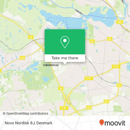 Novo Nordisk 8J map