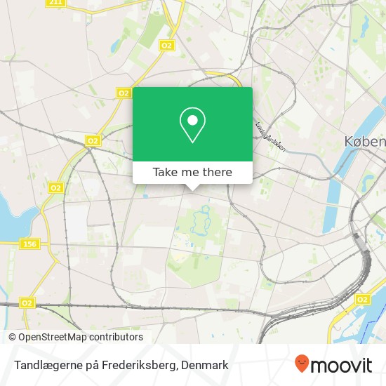 Tandlægerne på Frederiksberg map