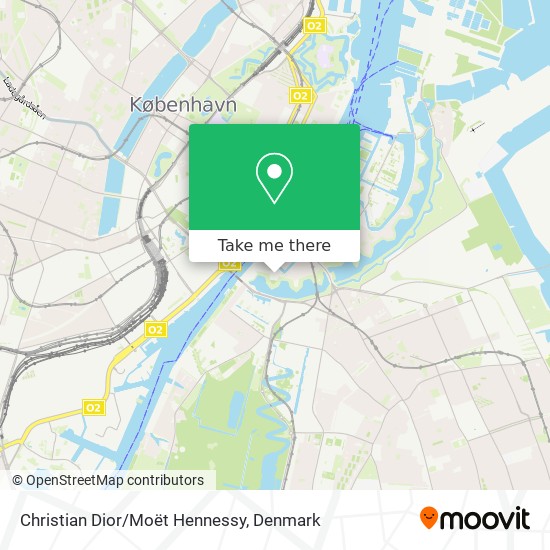 Christian Dior/Moët Hennessy map