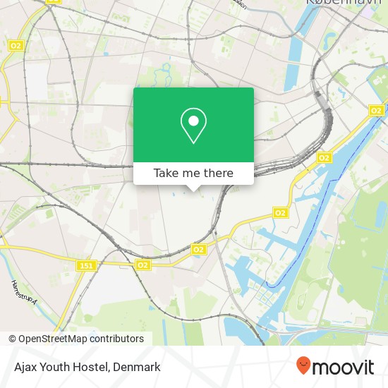 Ajax Youth Hostel map