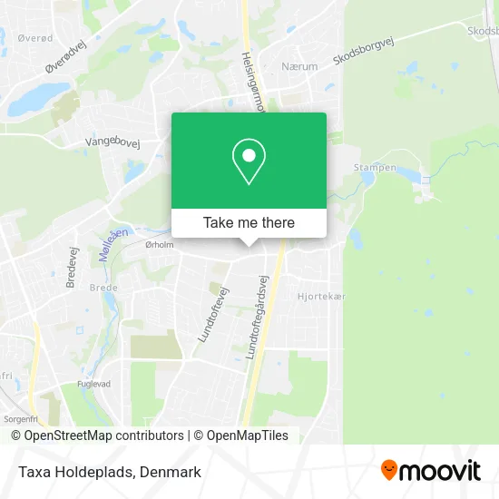 Taxa Holdeplads map