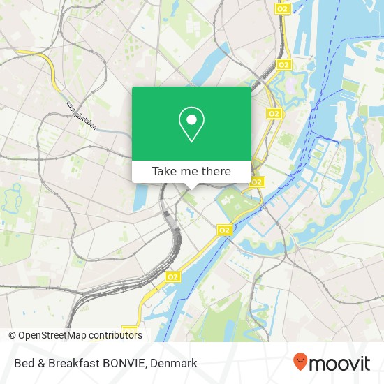 Bed & Breakfast BONVIE map