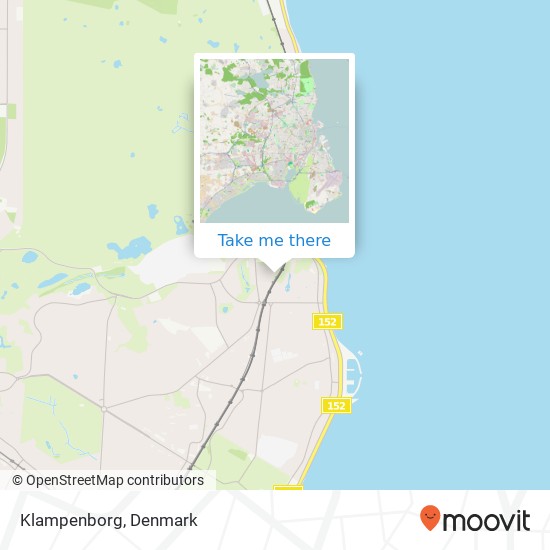 Klampenborg map