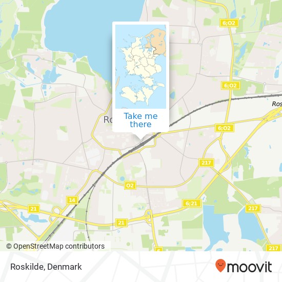 Roskilde map