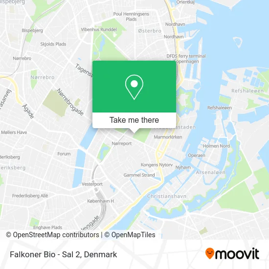 Falkoner Bio - Sal 2 map