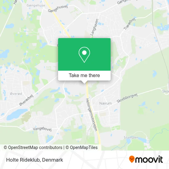 Holte Rideklub map