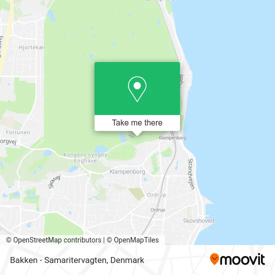 Bakken - Samaritervagten map