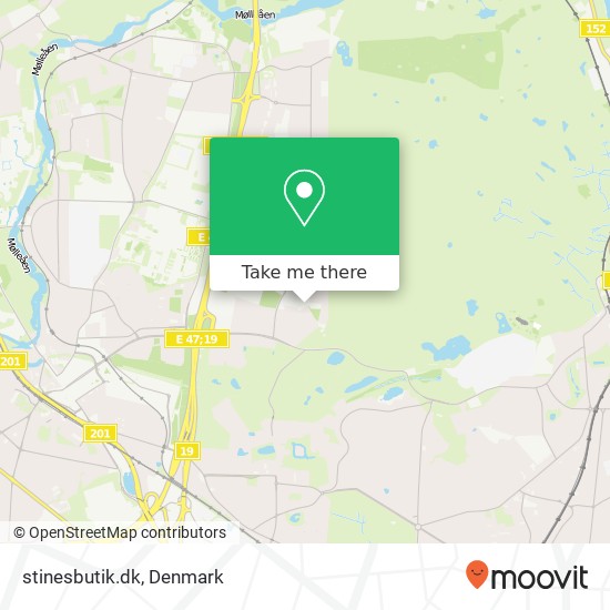 stinesbutik.dk map