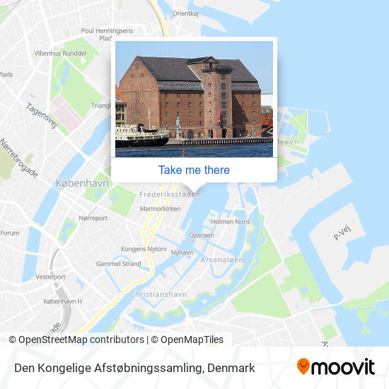 Den Kongelige Afstøbningssamling map