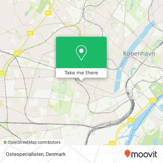 Ostespecialisten map