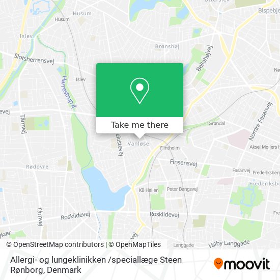 Allergi- og lungeklinikken /speciallæge Steen Rønborg map