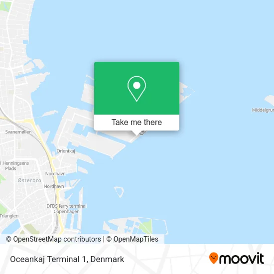 Oceankaj Terminal 1 map
