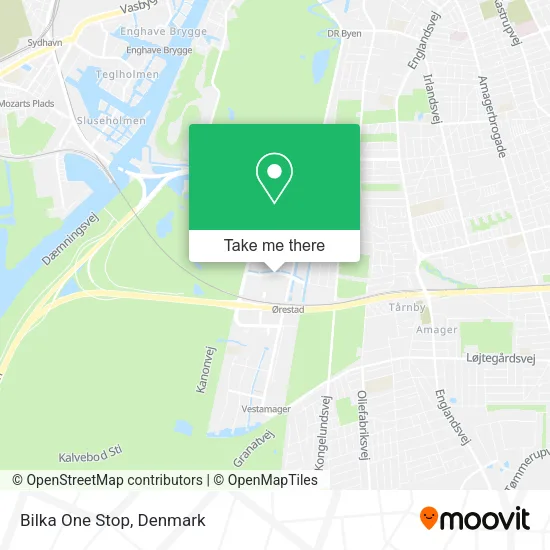 Bilka One Stop map