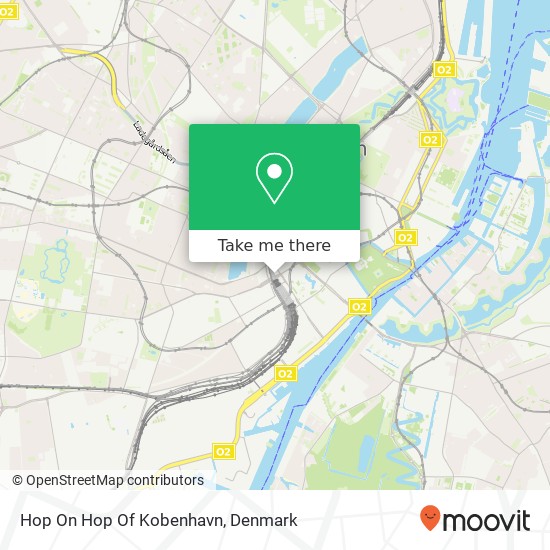 Hop On Hop Of Kobenhavn map