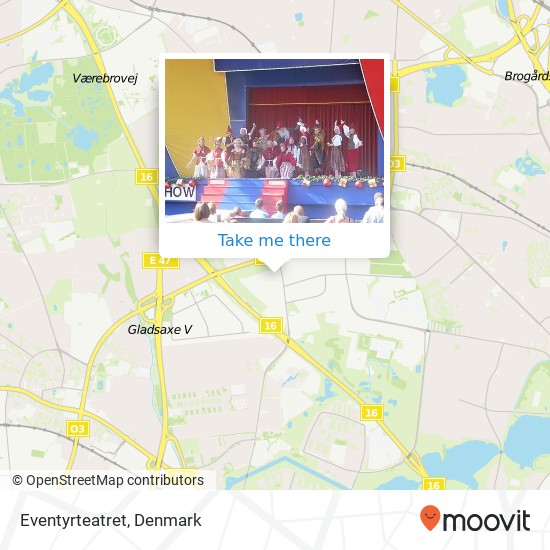 Eventyrteatret map