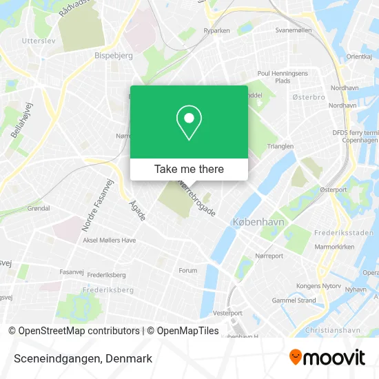 Sceneindgangen map