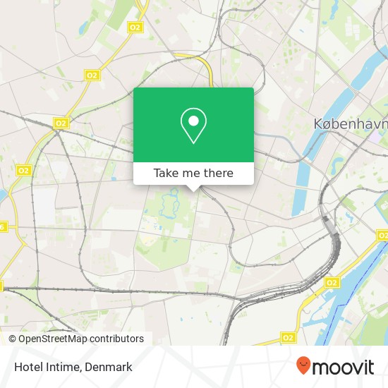 Hotel Intime map