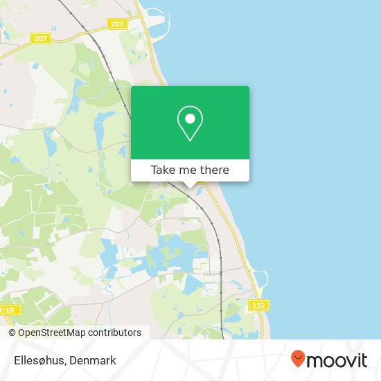 Ellesøhus map