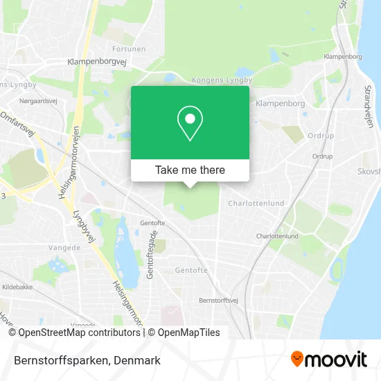 Bernstorffsparken map