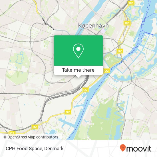 CPH Food Space map