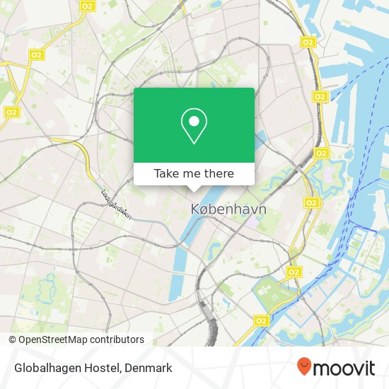 Globalhagen Hostel map