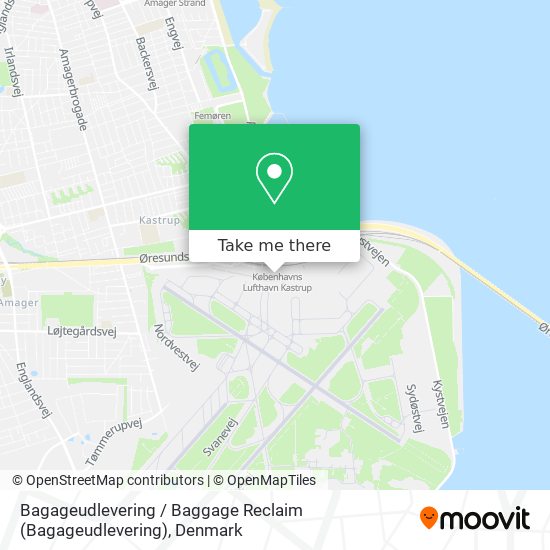 Bagageudlevering / Baggage Reclaim map