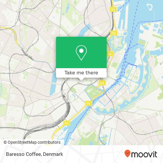 Baresso Coffee map