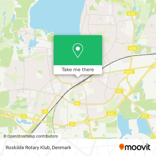 Roskilde Rotary Klub map