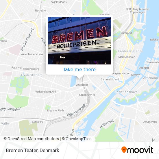 Bremen Teater map