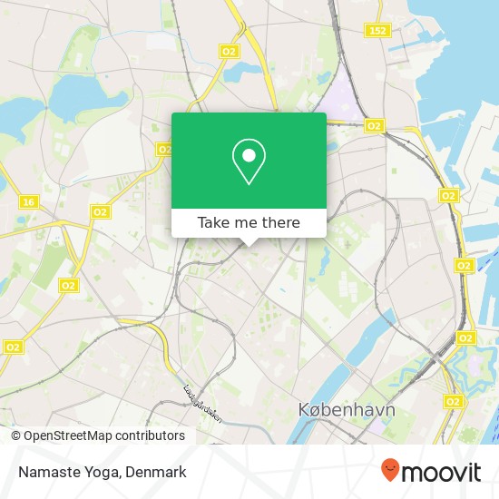 Namaste Yoga map