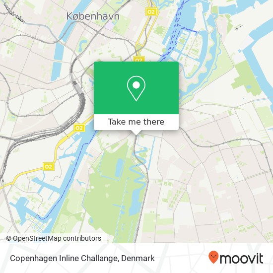 Copenhagen Inline Challange map