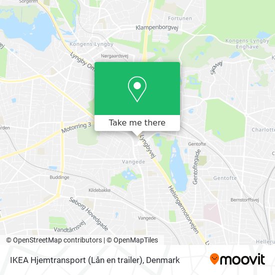IKEA Hjemtransport (Lån en trailer) map