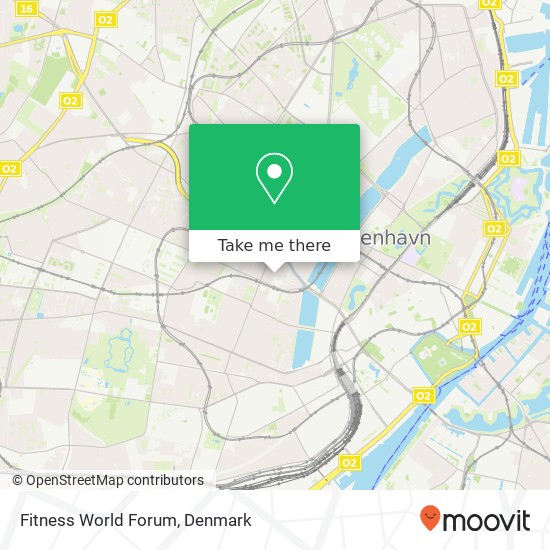 Fitness World Forum map